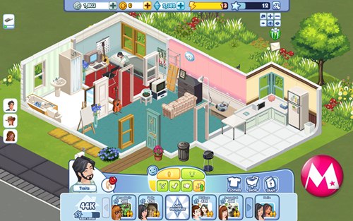 The Sims Social ตอนที่ 14 Display และการตั้งค่าพื้นฐาน