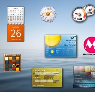 Windows 7 : วิธีเพิ่ม Gadget ลงบน Desktop
