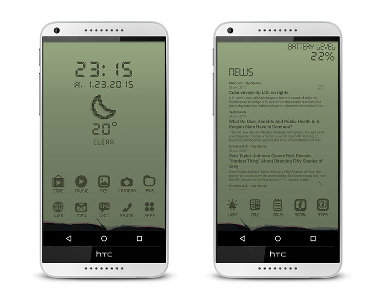 เปลี่ยนธีมมือถือ Android ให้เป็นหน้าจอแบบ PDA รุ่นพ่อด้วยแอพ Themer