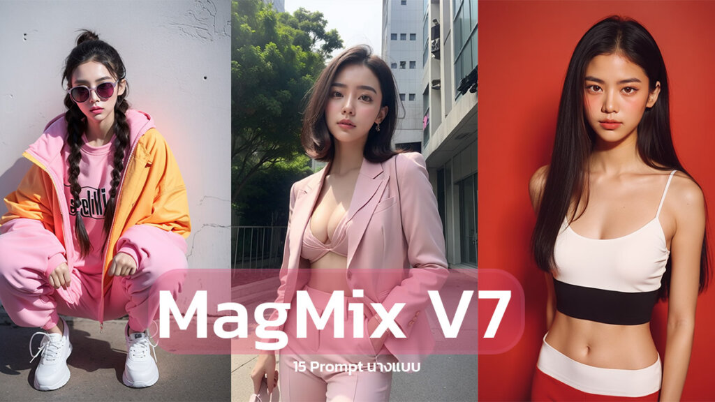 15 Prompt Stable Diffusion สำหรับ MagMix V7