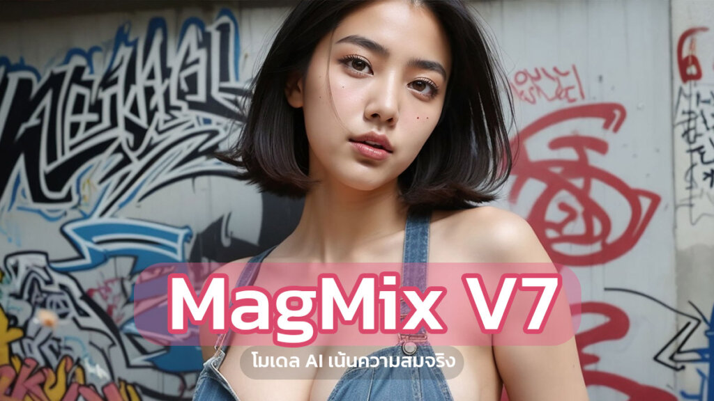 รีวิว MagMix V7 โมเดล Asian Style ลุคคล้ายคนไทย